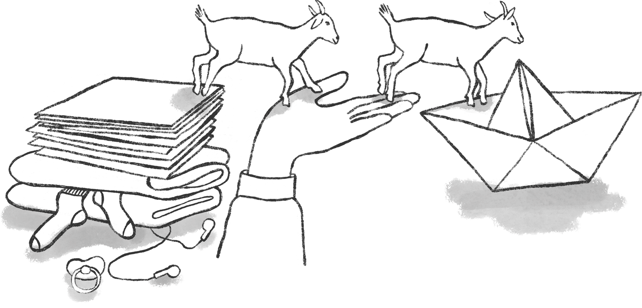 Illustration: Bergpanorama